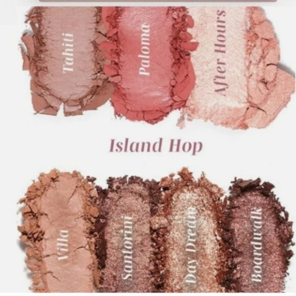 🌺Wander Beauty Island Hop Getaway Eye & Face Palette Blush Bronzer Eyeshadow